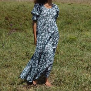 Daughters of India Sahana Gown ~ Forrest -S - NWOT